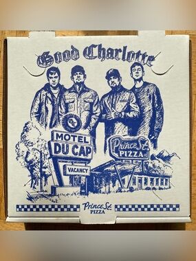Good Charlotte Motel Du Cap Prince St. Pizza Box
